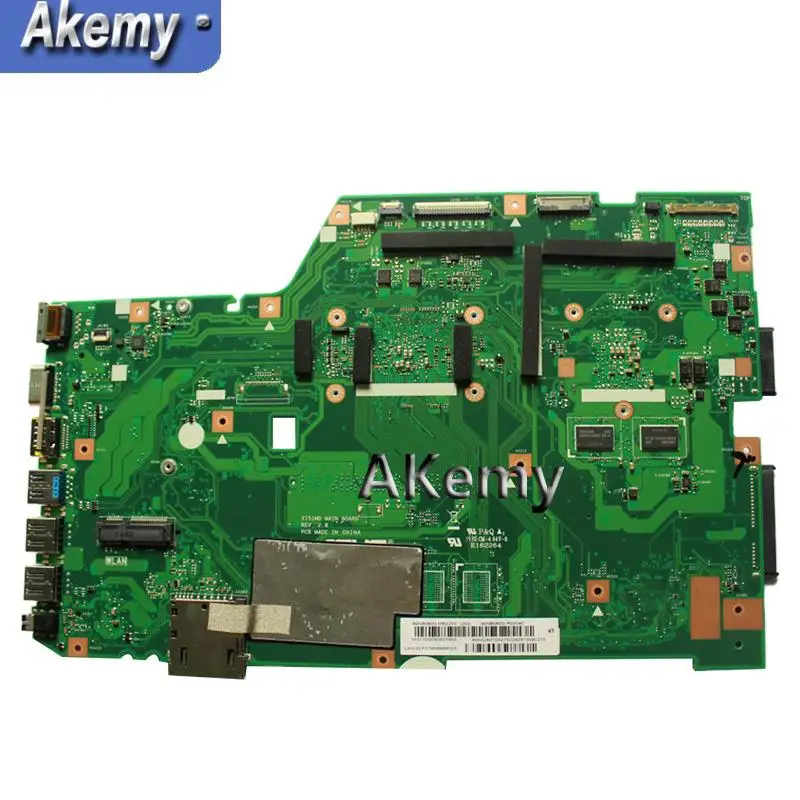 Amazoon X751MD محمول اللوحة الأم ل ASUS X751MD X751M K751M اختبار اللوحة الأصلية N3520 cpu 4 النوى 2.167 GHZ