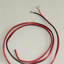 0.5мм^ 2, 20AWG луженая медь красный черный 2-контактный провод, электронный продукт, светодиодный провод модификации автомобиля, около 30 м/лот