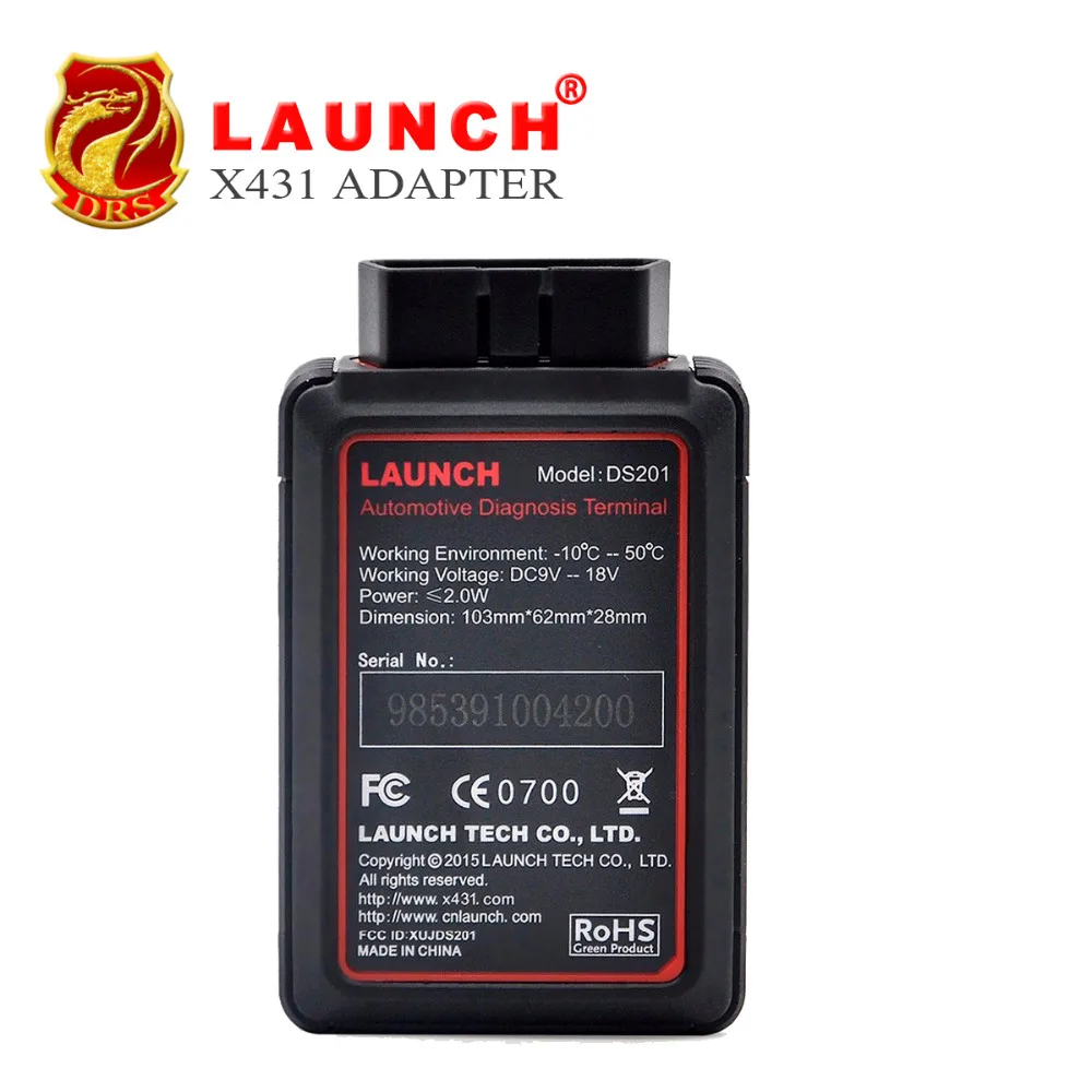 

100% Original Launch X431 V+ Pro 3 Bluetooth DBSCar Connector X431 Adapter (the connector can only work with Launch x431 device)