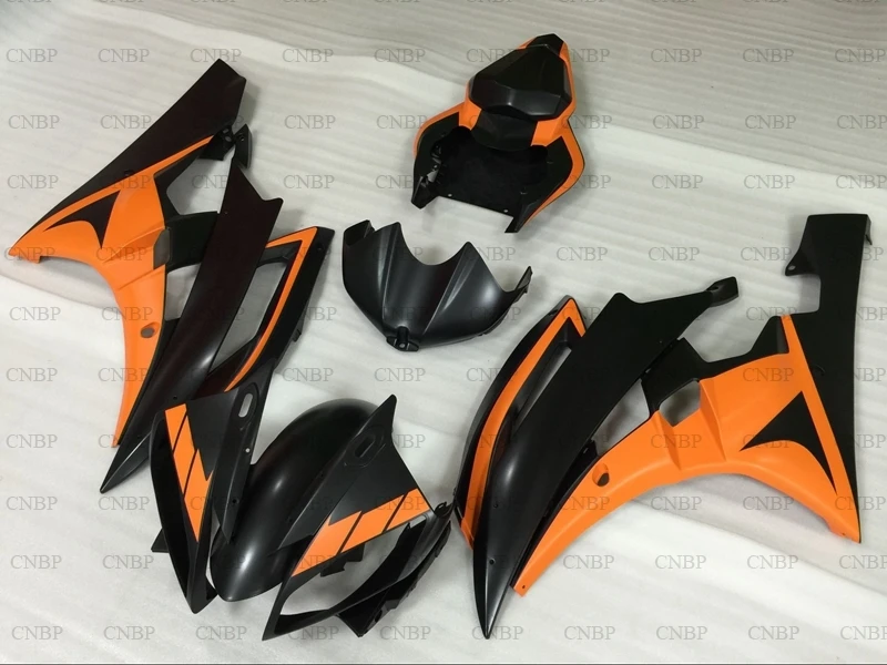 YZF600 R6 2006 2007 Обтекатели для YAMAHA YZFR6 YZF черный желтый обтекатель