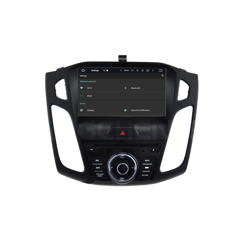 Sale 2 Din Android 9.0 DVD Player For FORD FOCUS 2015-2017 With Ocat Core 4G 32G IPS Touch Screen BT WiFi Phone Mirror GPS Navigation 3