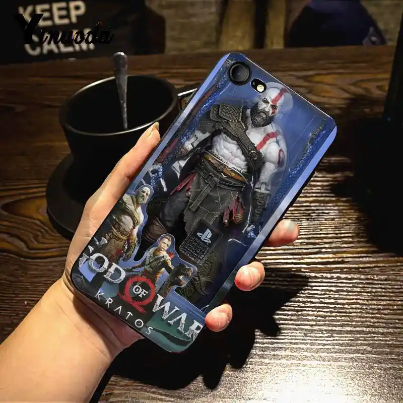 Yinuoda For Iphone 7 6 X Case Kratos God Of War 4 Advantageous