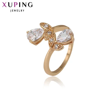

Xuping Elegant Ring Fashion for Women Simple and Beautiful Design Hot Selling Christmas Wedding Gifts 12567