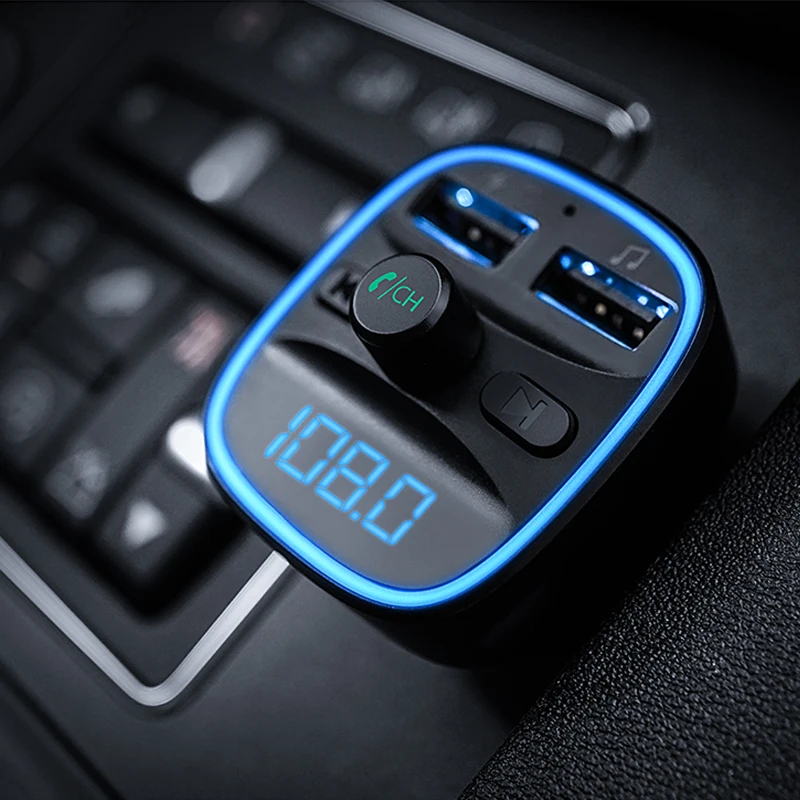 Mp3 плеер Автомобильный 12 в mp3 Авто Bluetooth ручной телефон зарядное устройство USB прикуриватель Разъем Автомобильные передатчики аксессуары