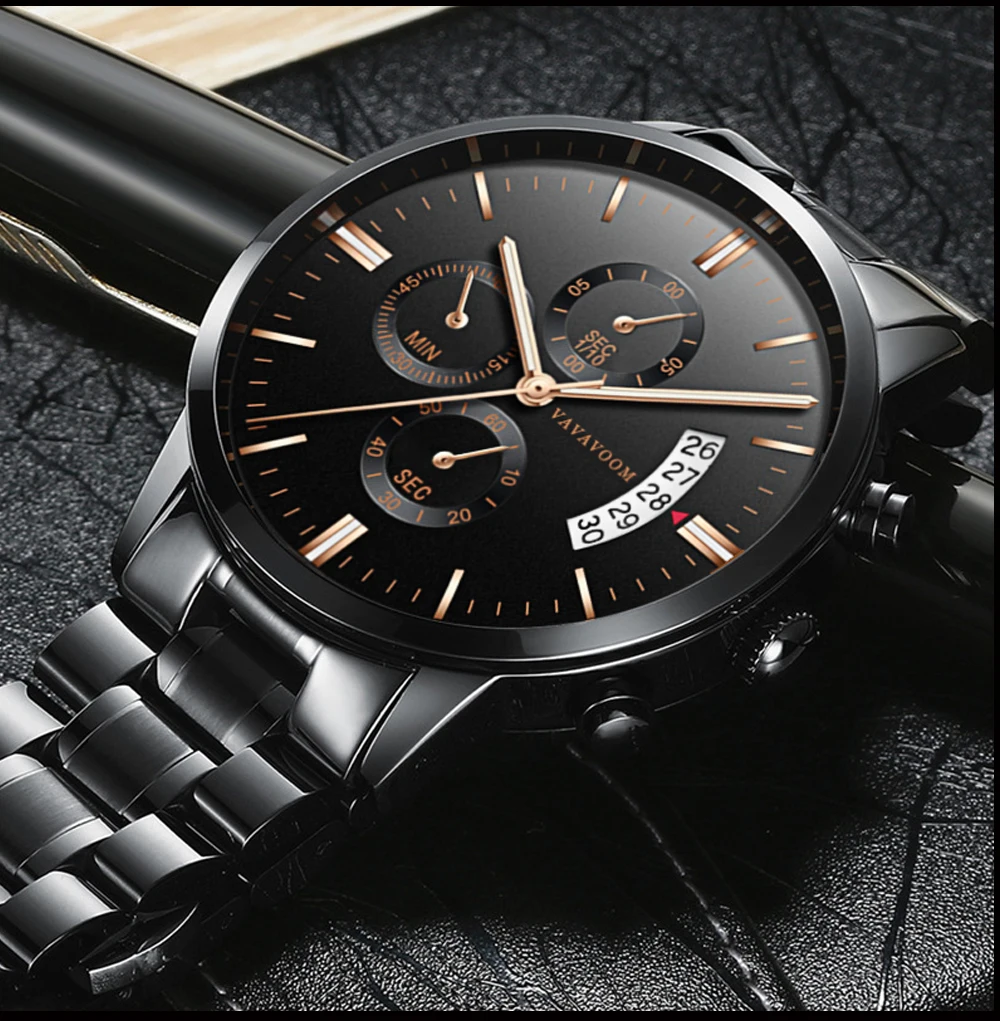 Business Men watches top brand luxury man cool watch fashion