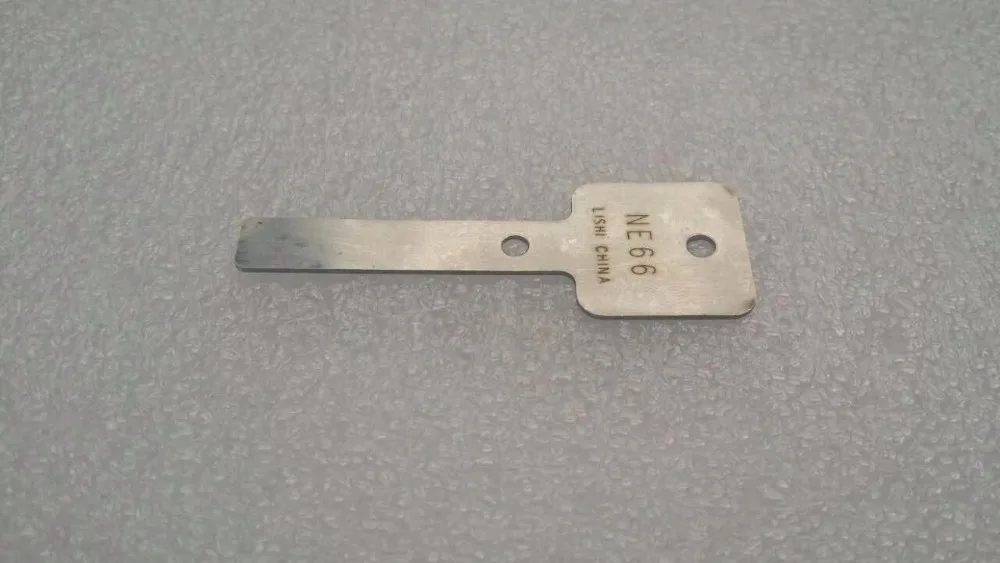 

Бесплатная доставка! Автомобильный Замок подлинный Lishi Tool Ne66 2 в 1
