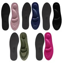 1 Pair Summer 4D High Heel Women Insole Breathable Deodorant Sweat Thickening Massage Shock Absorber Sports Insoles