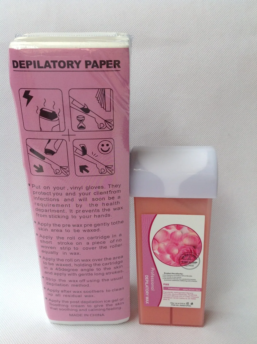 Hot Sale Depilatory Wax Hand And Arm Painless Shaving 100g Depilador