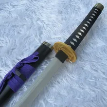 S0545 Аниме Онлайн игра TOUKEN RANBU шокудаикири мицутада меч/матовый черный ножны 41"