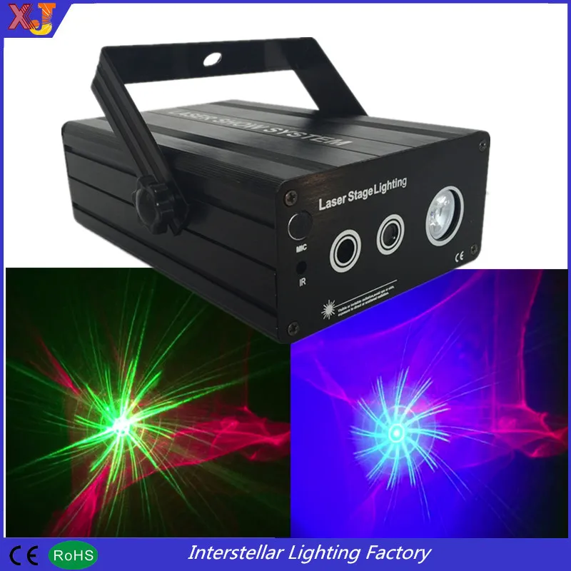 Free shipping Mini Led Rgb Home Stage Lighting Effect Laser Projector