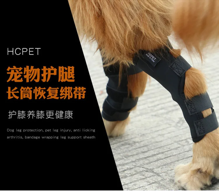 2 шт./пара собака ногу защитная скоба предотвращает травмы спереди ножка Paw компрессионные обертывания с защиты раны Brace лечит
