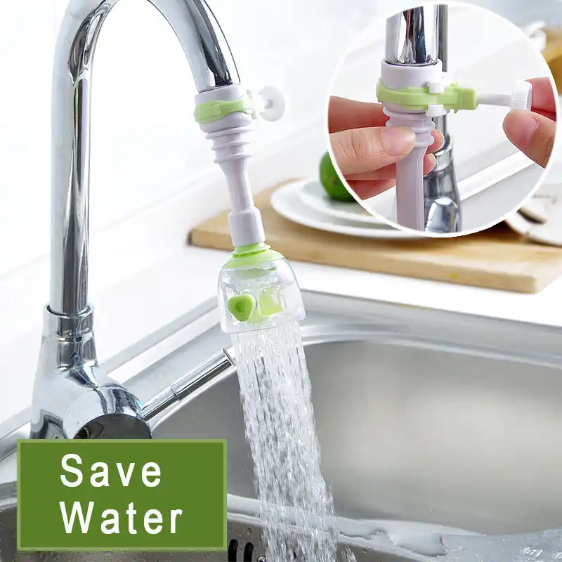 Save Water Faucet Extenders Kitchen Bathroom Water Taps Extend