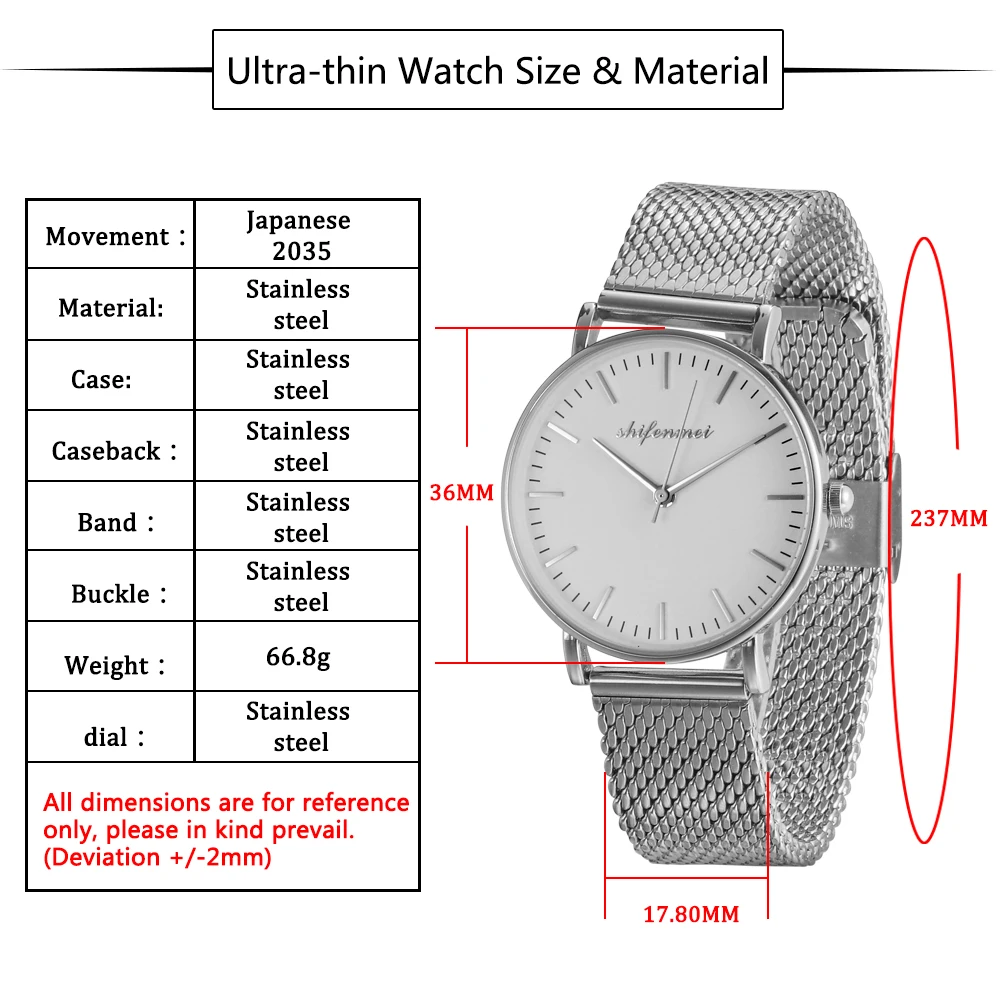 Shifenmei, женские часы,, нержавеющая сталь, изысканные часы, женские, ультра-тонкие, Роскошные, повседневные, кварцевые часы zegarek damski S1075A