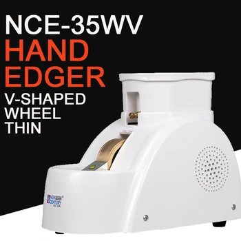 

Optical Hand Edger Grinding Machine Manual Edger Specialized for Glass Material 35MM with V-groove