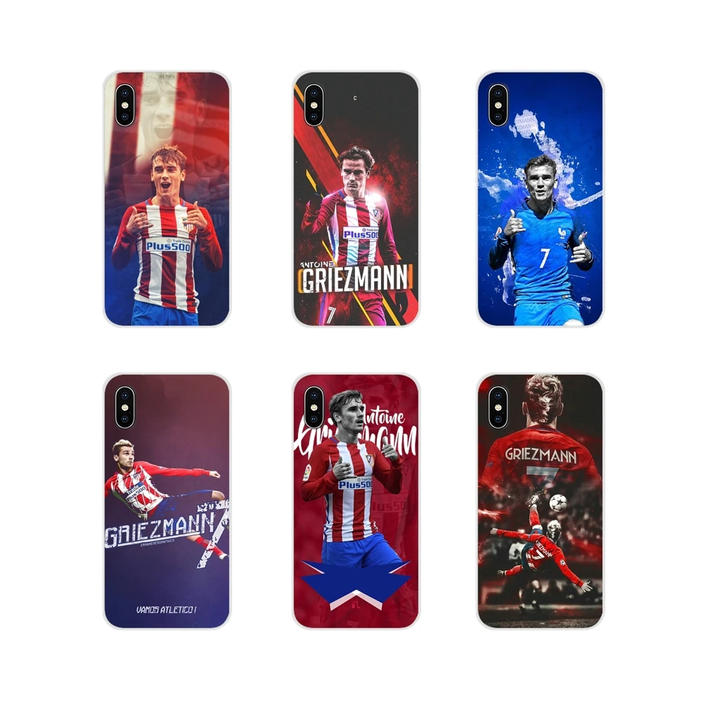 

Phone Case Protector Antoine Griezmann France Football For Apple iPhone X XR XS MAX 4 4S 5 5S 5C SE 6 6S 7 8 Plus ipod touch 5 6