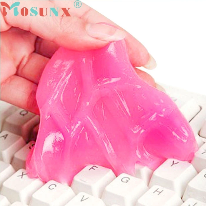 

Ecosin Voberry High-Tech Magic Sticky Jelly Compound Super Clean Slimy Gel Computer PC Laptop Keyboard Dust Wiper Cleaner JAN24