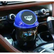 Стайлинга автомобилей Портативный Мини Universal Travel Мусорные корзины для автомобилей может Bin для Suzuki SX4 Swift Alto liane grand vitara Jimny всплеск s крест