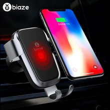 Biaze Wireless Car phone Charger For iPhone X 8 7 Samsung s8 s9 Xiaomi mi8 Huawei p20 lite Fast Charging Phone Holder in car Biaze Wireless Car phone Charger For iPhone X 8 7 Samsung s8 s9 Xiaomi mi8 Huawei p20 lite Fast Charging Phone Holder in car