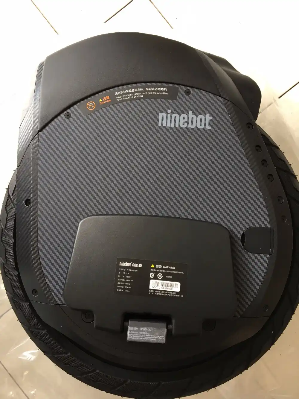 Электрический мотоцикл Ninebot One Z10 1800 Вт 1000 Вт/ч максимальная скорость 45 км/ч Bluetooth