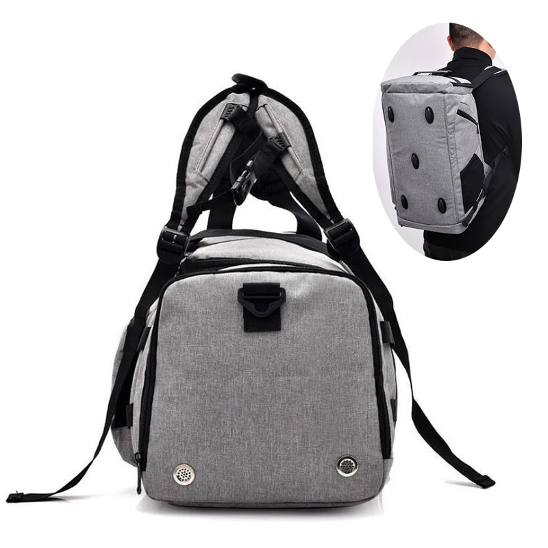 Men's Sports Training Gym Shoulder Bag Multifunction Fitness Yoga Handbag For Shoes Pocket Outdoor Travel Anti-Theft Backpack