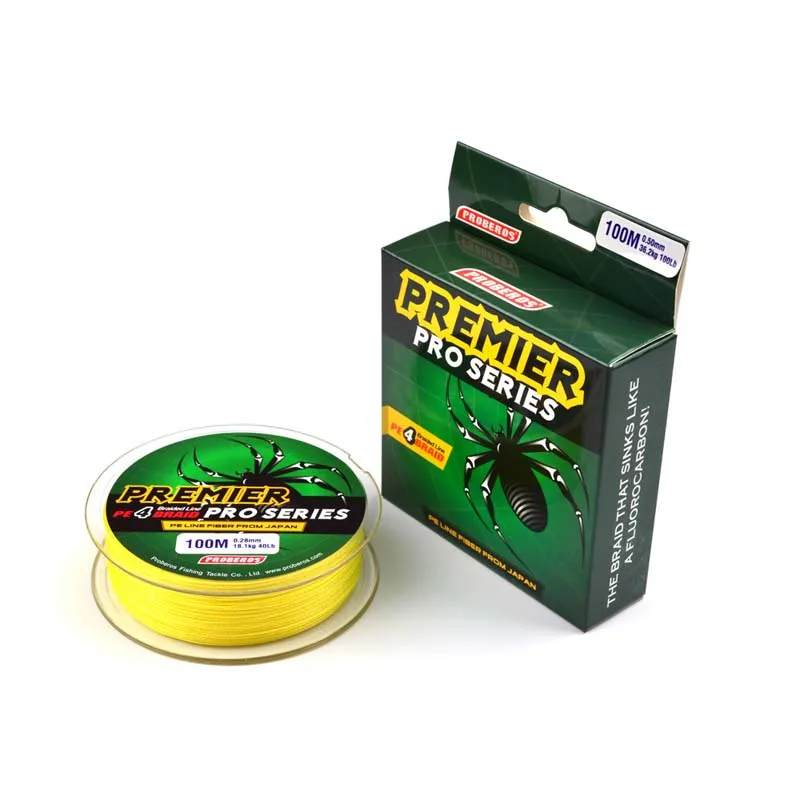 Marca 100 M PE Linha De Pesca