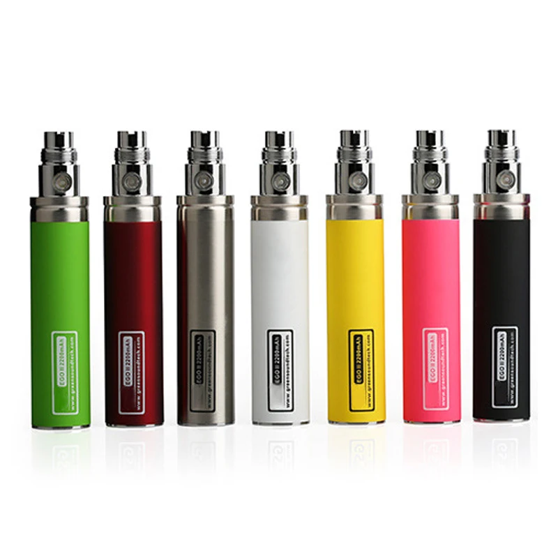 2 шт./лот GS ego II 2200 мАч батарея vape pen электронный испаритель аккумулятор