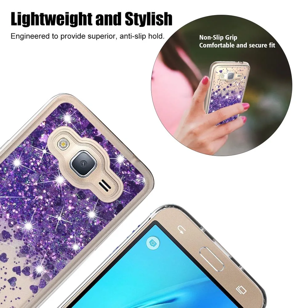 YIESOM J3 2016 Luxury Liquid Glitter Soft TPU Case For SAMSUNG GALAXY J3 2016 J310 J5 2016 J510 J7 2016 J710 J5 J7 Prime Cases (4)