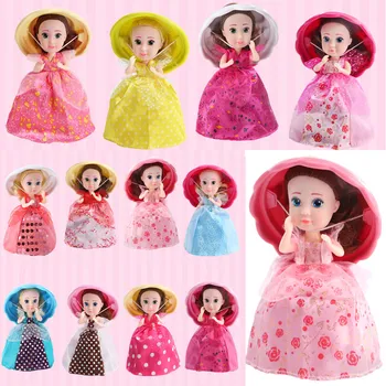 

12pcs/set Cup Cake Doll Mini Deformable Pastry Princess Gift Toys for Kids Girls YJS Dropship