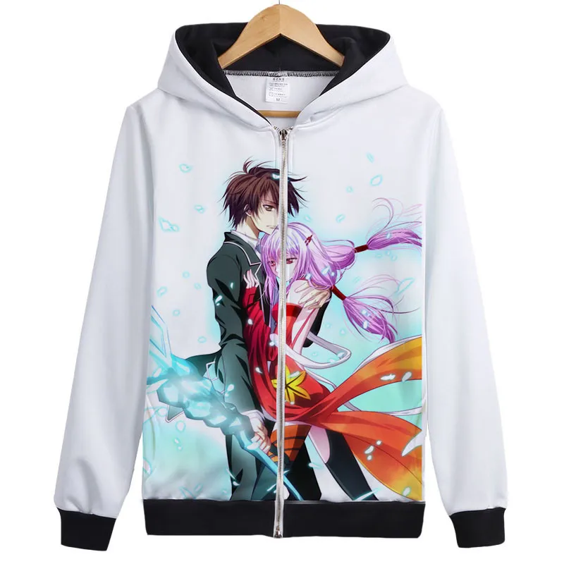Толстовки с капюшоном guilty crown Инори юдзуриха ouma Shu Косплей Костюм Толстовка с капюшоном куртка пальто Новые худи в стиле аниме для мужчин и женщин - Цвет: 14