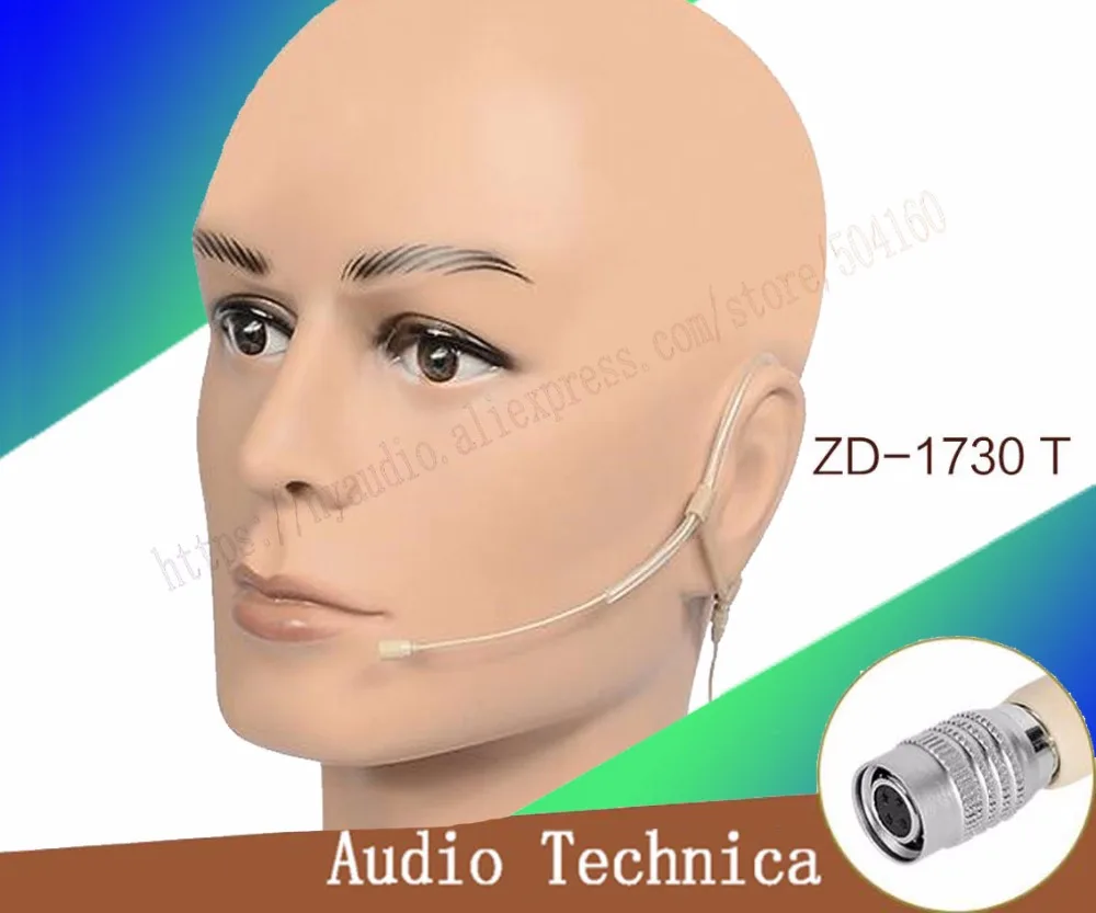 

Detachable Cable Head Headset Microphone for Audio-Technica Wireless Hirose 4Pin connector