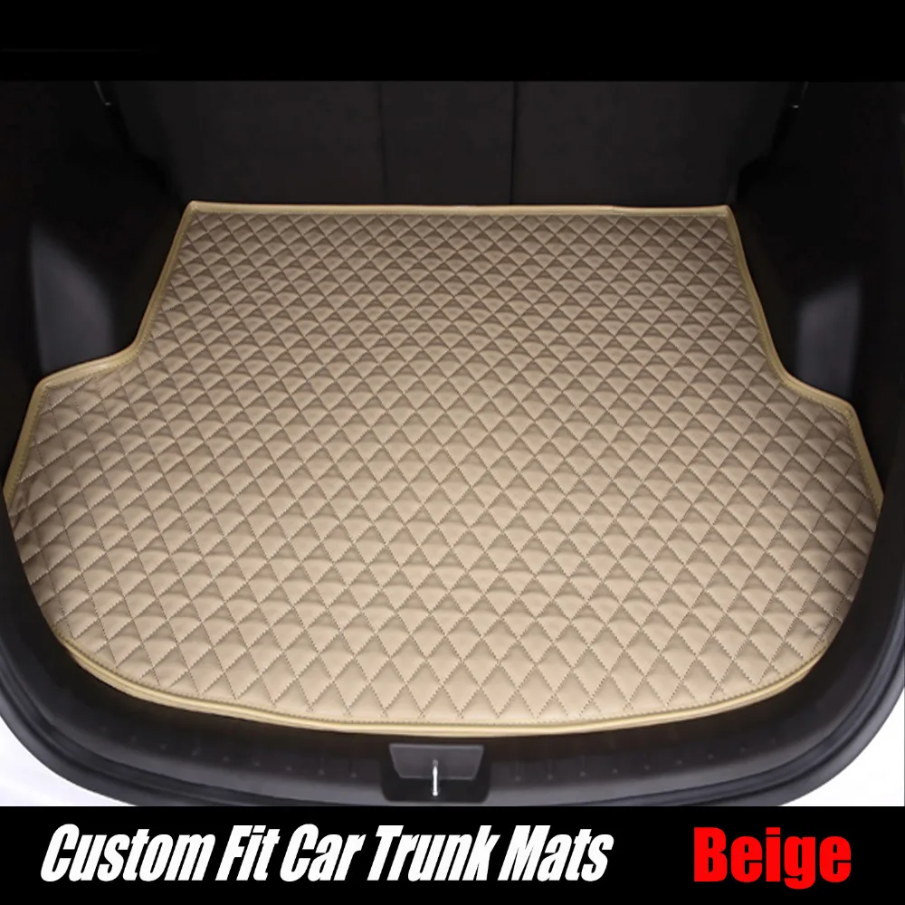 Custom fit автомобиля материалы ствола для Audi A1 A4 A6 A7 A8 Q3 Q5 Q7 TT 6D автомобиль-Стайлинг heavy duty all weather ковер коврик для пола