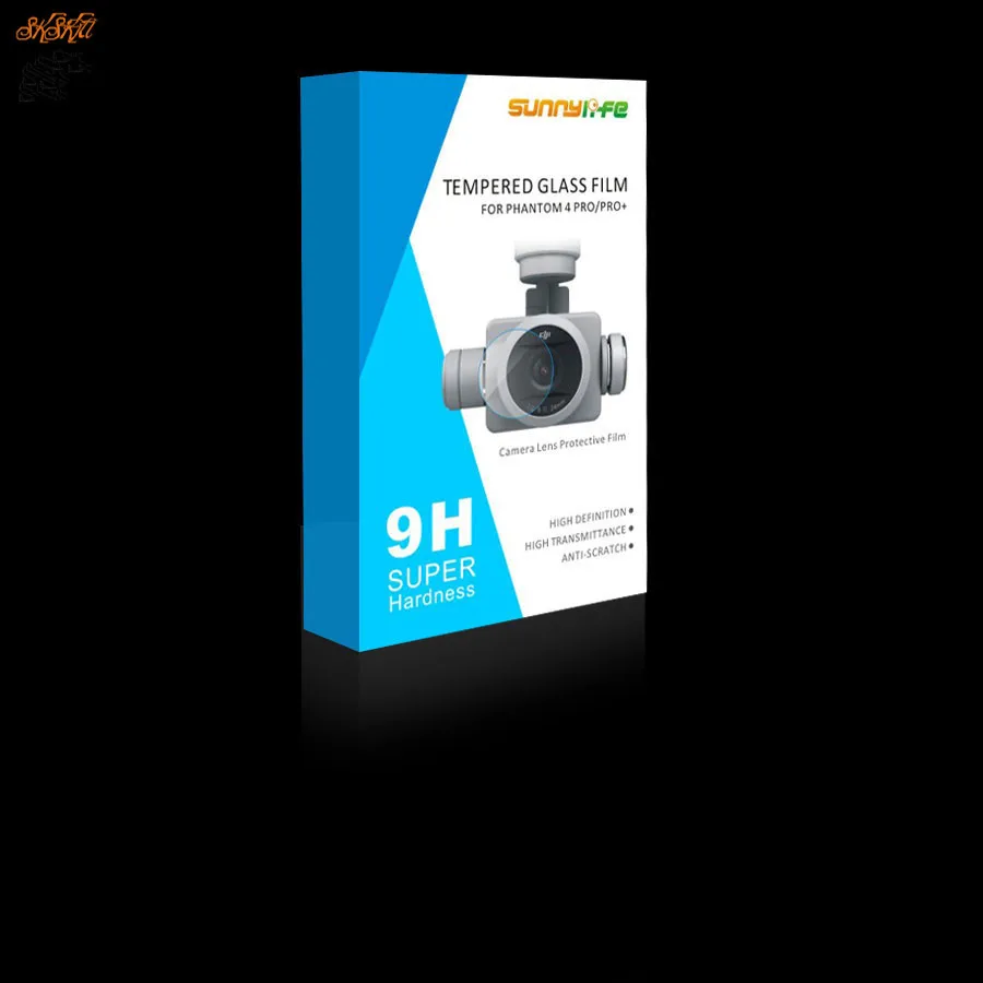 Phantom 4PRO объектив камеры Закаленное стекло пленка 9H супер твердость Фильмы HD для DJI Phantom 4 PRO+ Drone аксессуары