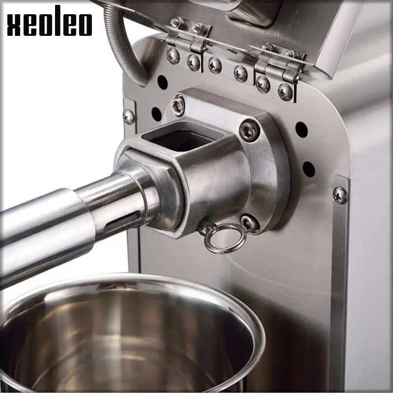 XEOLEO Oil Press Machine Peanut Oil Presser Extractor Use for Olive/Sesame/Melon seeds/Rapeseed/Flax/Walnut Bean Processor 4