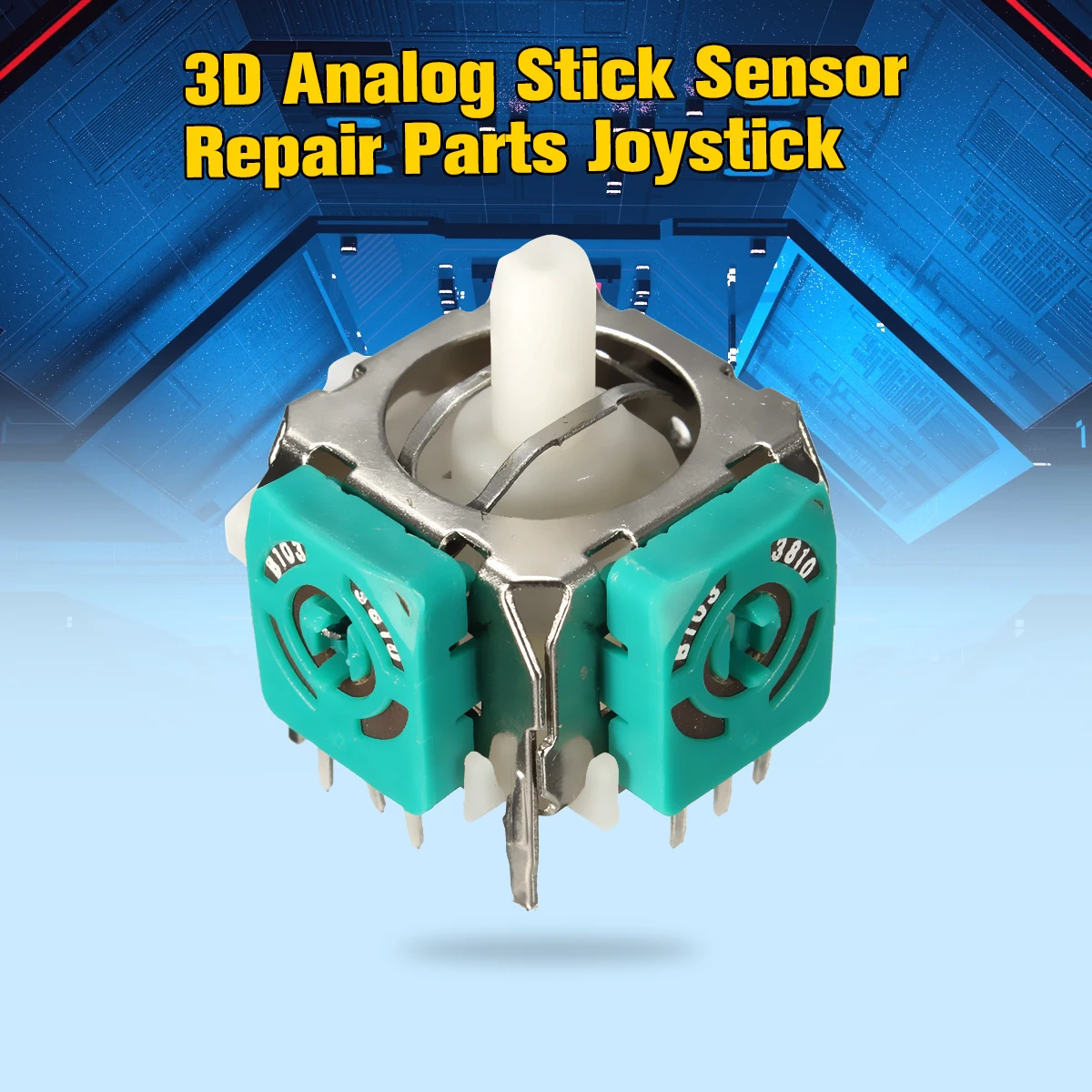 2pcs 3d Analog Joystick Stick Potentiometer Module Sensor Repair Part