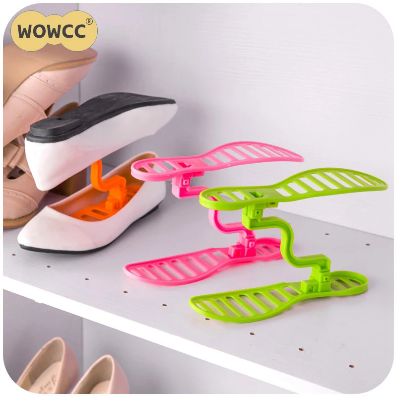 Buy WOWCC 1pc Portable Mini Shoes Storage Rack bracket