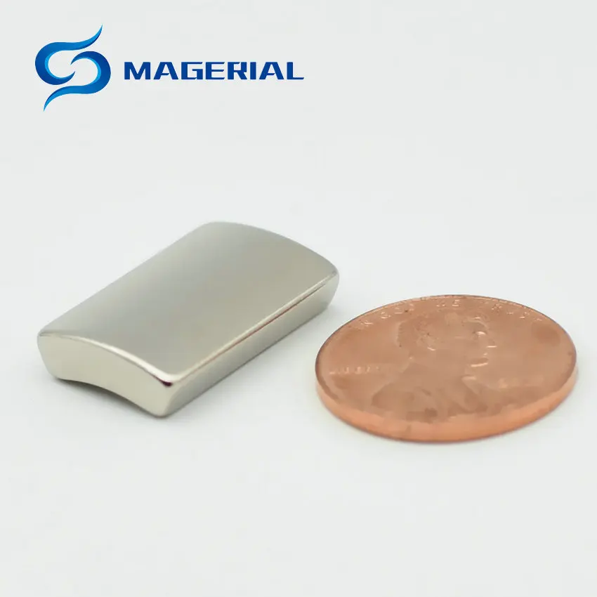 NdFeB Магнитная дуга OR18xIR14x45deg.x20 мм N42H сильный моторный магнит для генераторов
