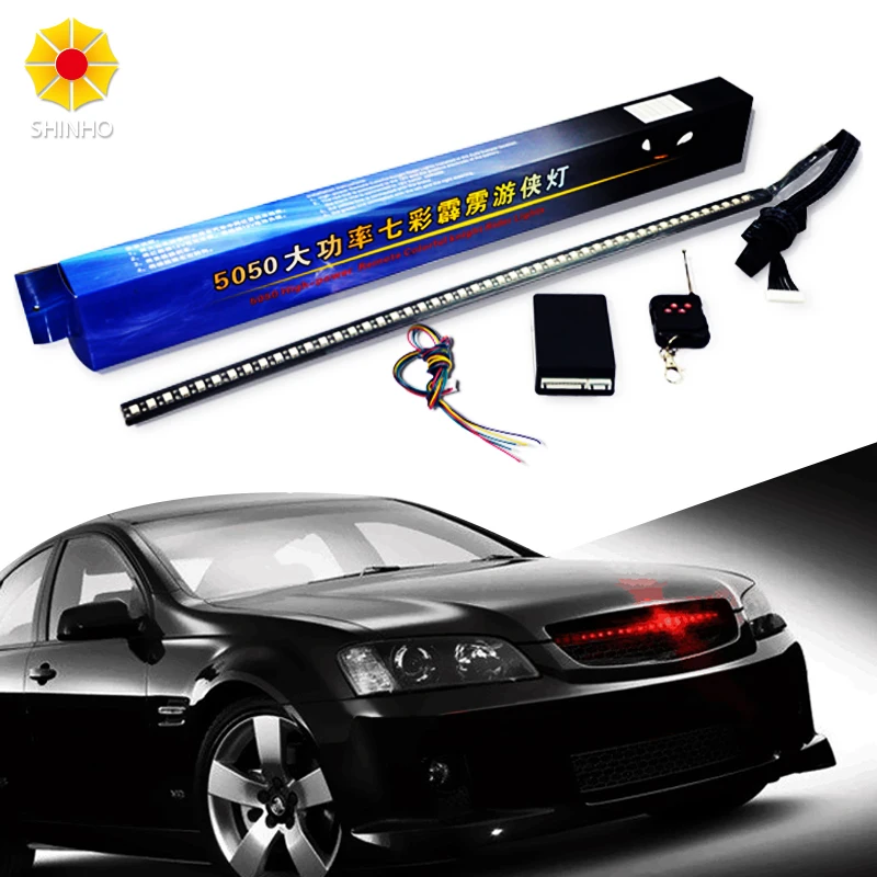 7-Colore Rgb 48-Led Cavaliere Night Rider Striscia Luminosa A Led Scanner Illuminazione Bar W/Remote