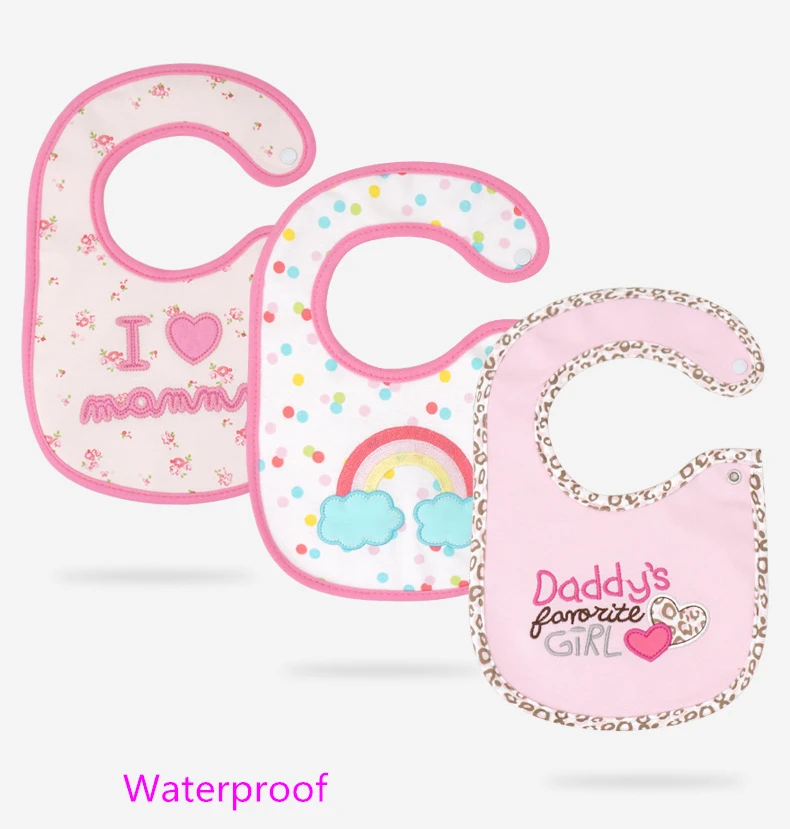 Cotton Bandana Bibs Baby Babador Feeding Smock Infant Burp Cloth Saliva Towel Baby Eating Accessory Soft Rabbit Style Baby Stuff