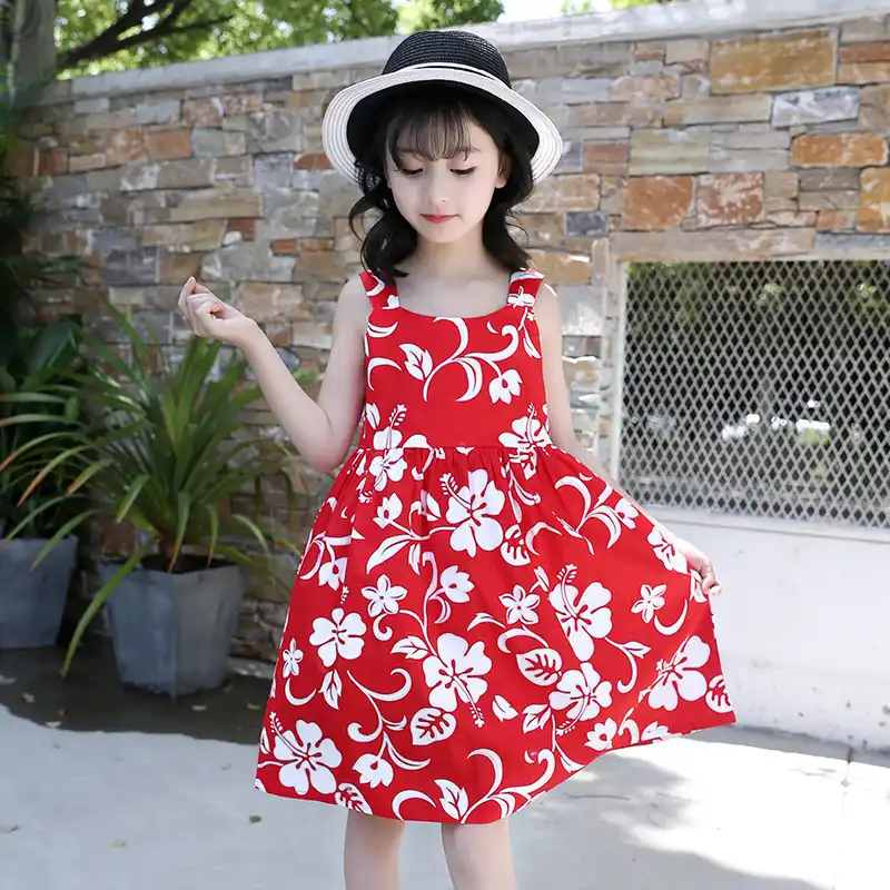 girls teenagers floral dress summer 