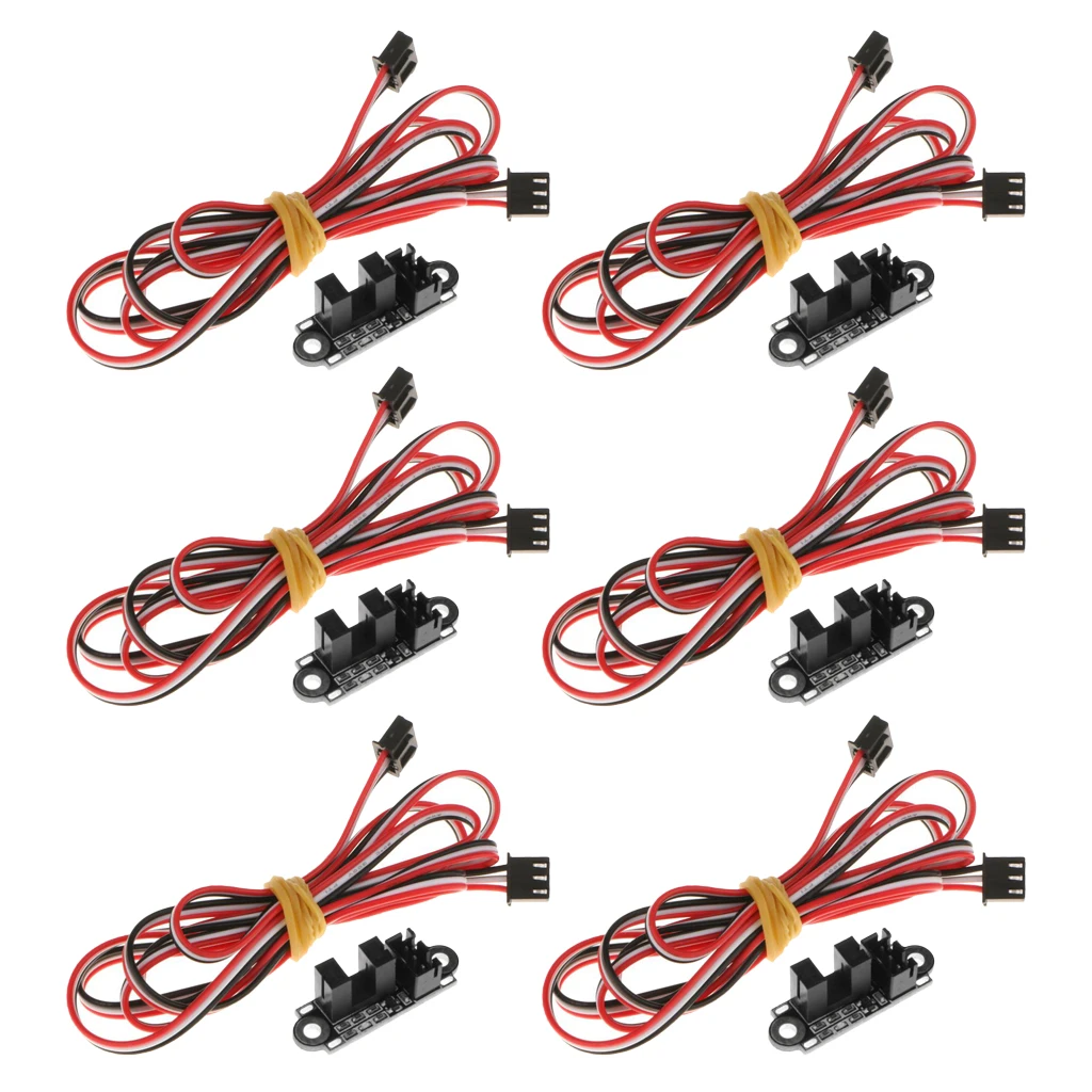 6x Optical End Stop Endstop Limit Control Switch for RAMPS 1.4 3D Printer