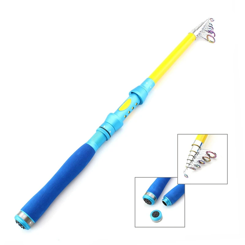 

1.8M 2.1M 2.4M 2.7M 3.0M Telescopic Fishing Rod Carbon lure carp pole Spinning Rods for Fresh Salt Water Travel Tackle