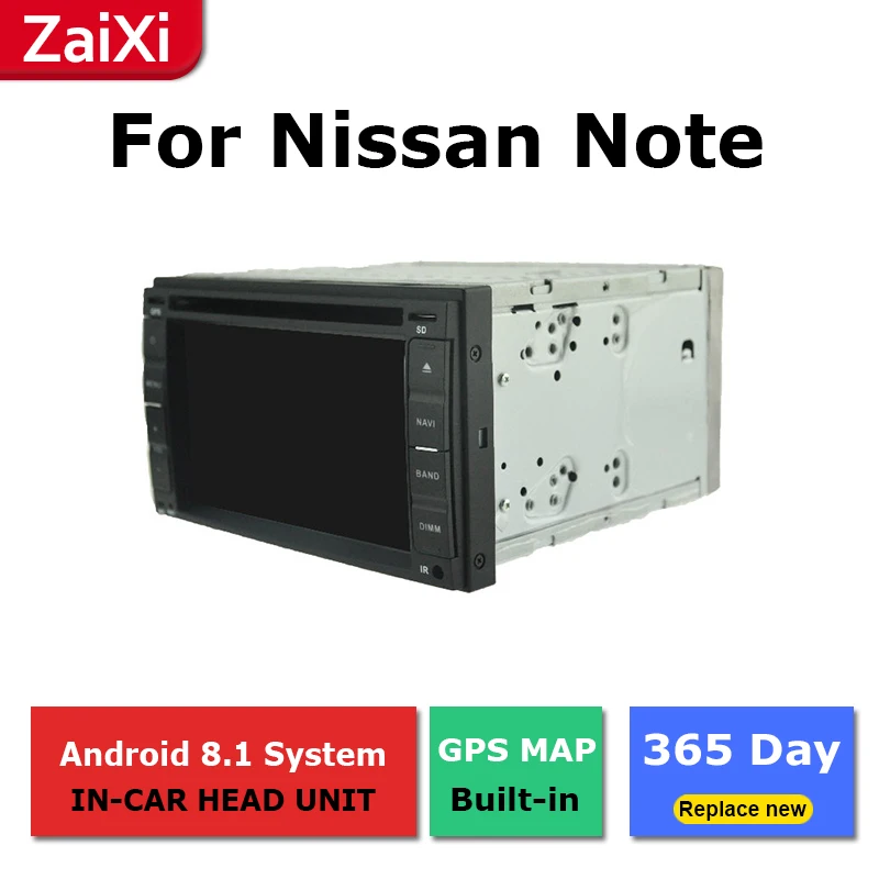 2 Din Android радио, Bluetooth, GPS навигация wifi стерео видео для Nissan Note E11 тон 2004~ 2013 автомобильный мультимедийный плеер