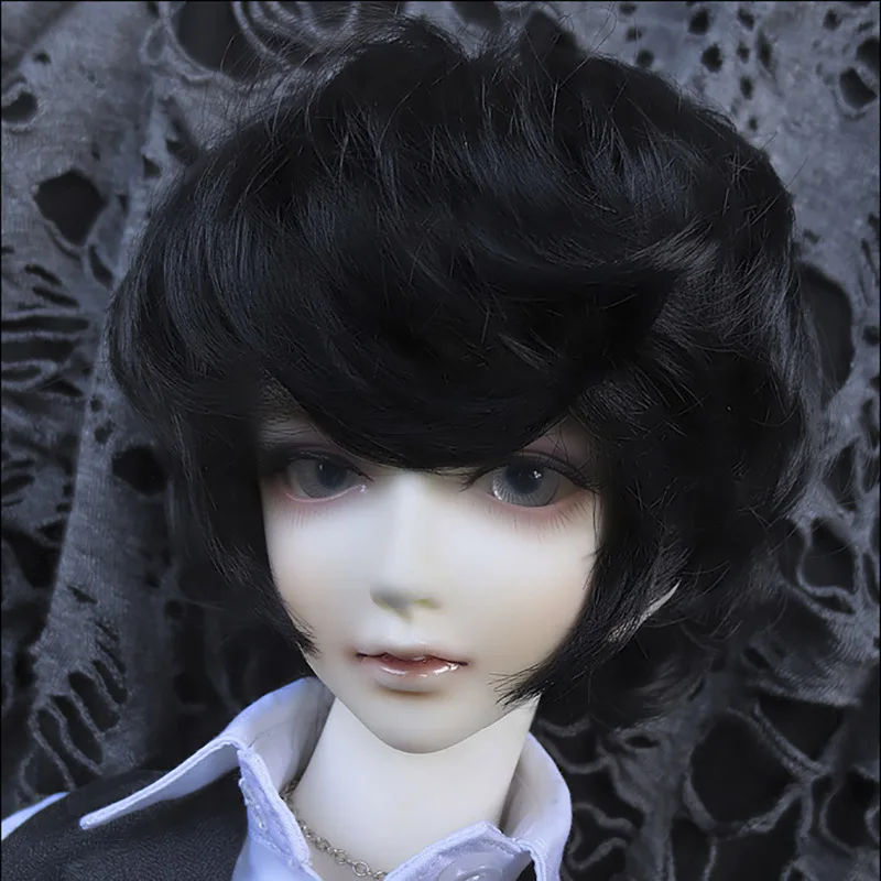 Bybrana 1/3 1/4 SD BJD черные розовые золотые коричневые парики с челкой кукольные