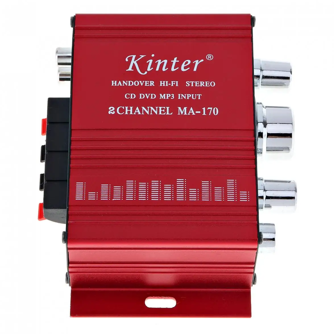 Kinter Mini 2CH Hi-Fi Авто Стерео усилитель Усилитель Поддержка DVD CD MP3 вход для автомобиля мотоцикла дома