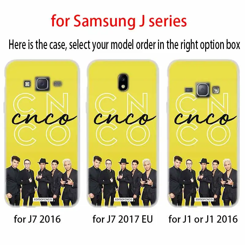 case Soft Cover TPU Coque For Samsung Galaxy J6 J8 J3 J5 J7 J4 Plus 2018 2016 2017 EU Prime Pro Ace j610 CNCO Christopher Velez