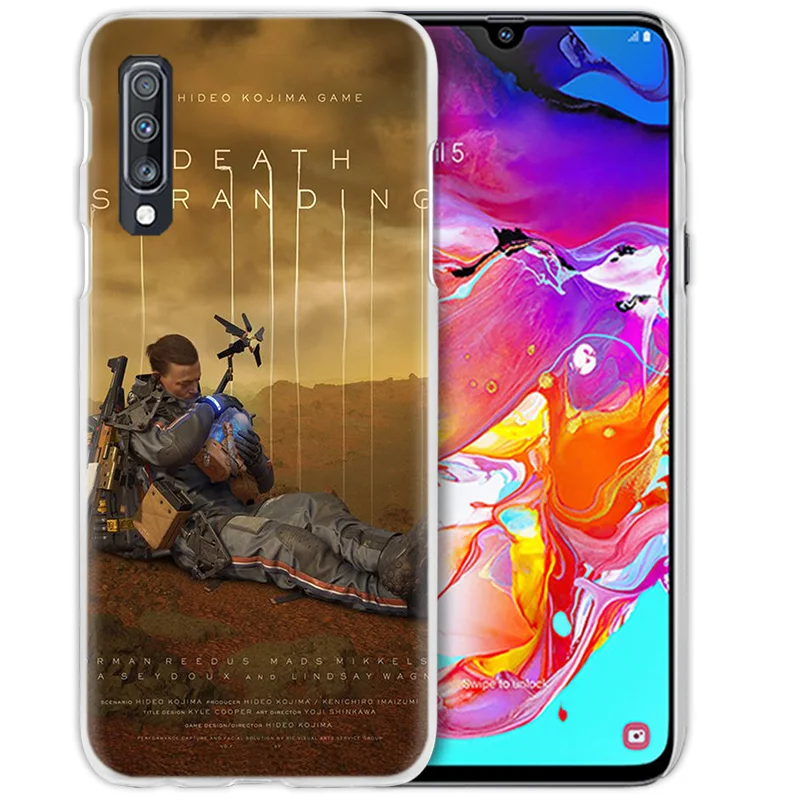 Death Stranding чехол для samsung Galaxy A50 A70 A20e A40 A30 A20 A10 A8 A6 плюс A9 A7 жестркий Прозрачный поликарбонатный чехол-портмоне для телефона чехол