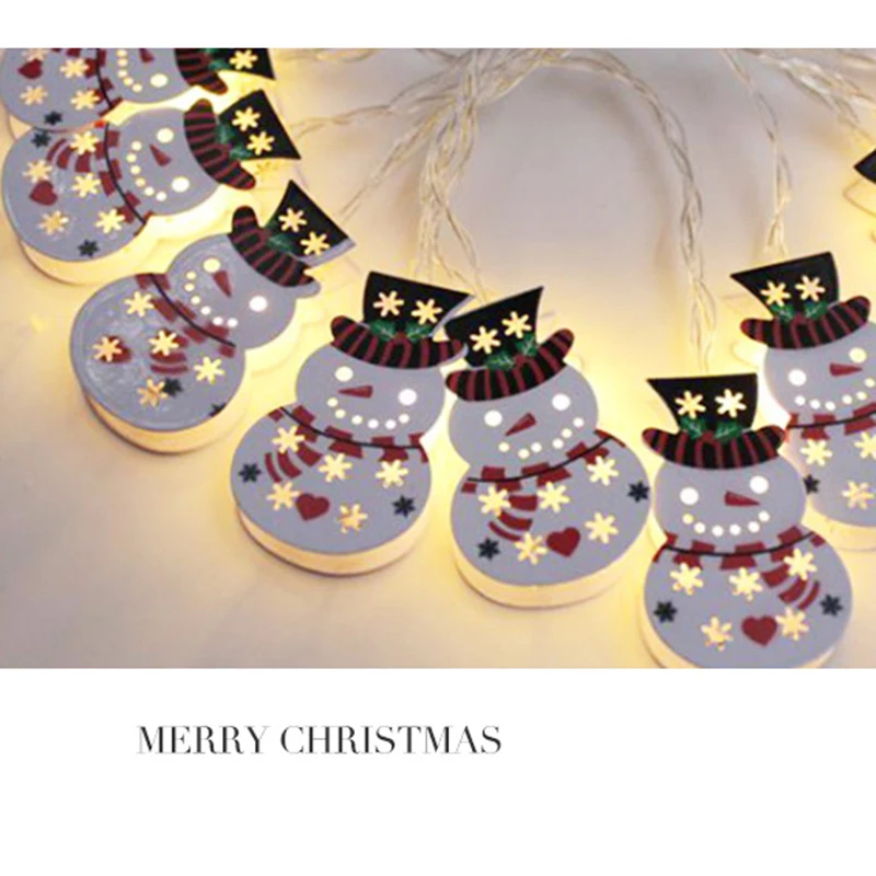 Led String Lights Snowman Christmas Light Painted Bell Elk Candle Home Wedding Decoration Lamp 10Led 1.8M Fairy Holiday Lights Led String Lights Snowman Christmas Light Painted Bell Elk Candle Home Wedding Decoration Lamp 10Led 1.8M Fairy Holiday Lights