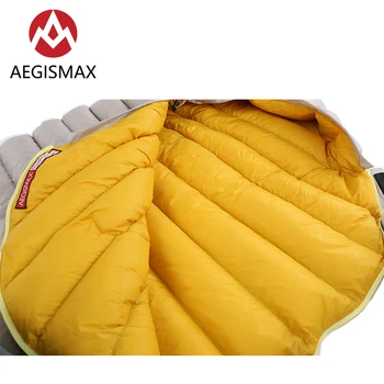 AEGISMAX LETO Sleeping Bag Ultralight Mummy 700FP Goose Down 5