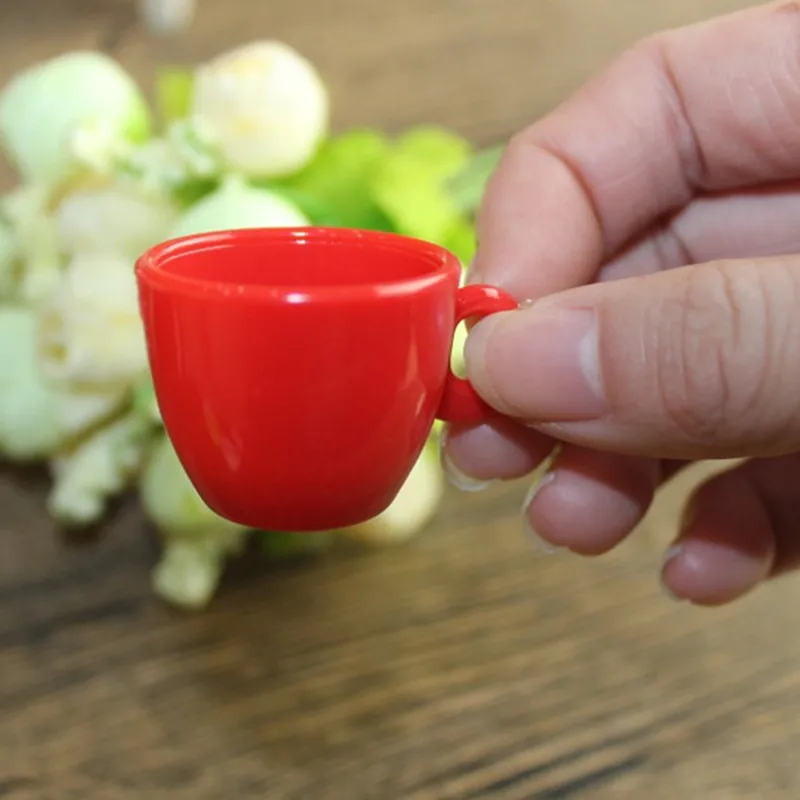 

Mini Candy Color Cups Miniature Dollhouse Decoration Fairy Garden Home Micro Landscaping Decor DIY Accessories
