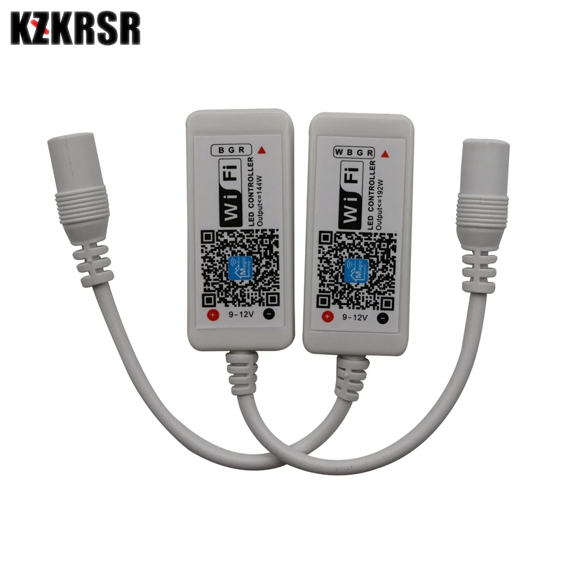 

DC 5V 12V 24V Mini Wifi RGB RGBW Controller With DC Female Android IOS APP Phone Remote Control for RGB RGBW LED Strip Light